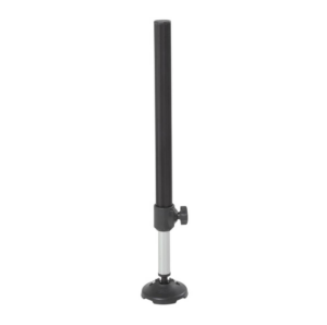 D36 TELESCOPIC LEG 420/720 MM BLACK