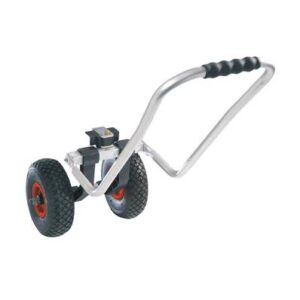 FRONT WHEEL SYSTEM WITH ATTACHMENT, HANDLE AND FOAMED WHEELS