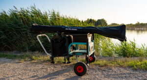 PINED TROLLEY FULL : PINED HANDLE+LEGS +WHEELS- FOR HSP PLATEFORM