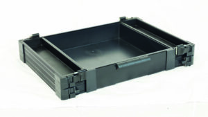 FRONT DRAWER 60 MM UNIT BLACK