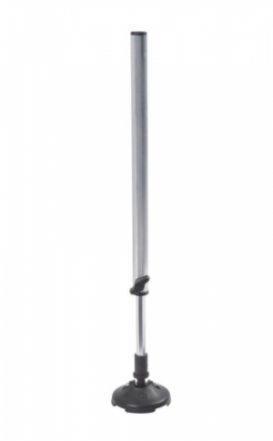 D25 TELESCOPIC LEG 400/700 MM (BLACK)